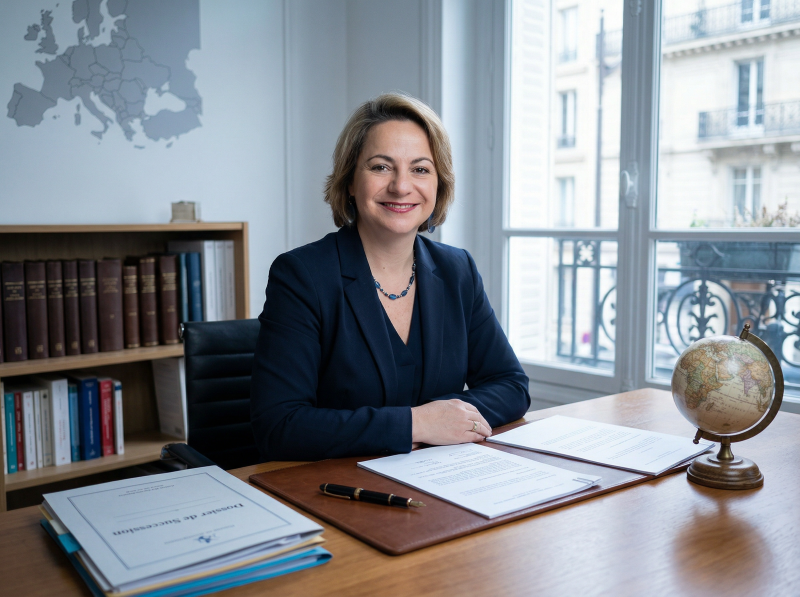 Florence de GRAEVE, notaire à Morières-lès-Avignon, accompagnement personnalisé en donation internationale et fiscalité patrimoniale